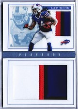 2015 Panini Playbook Sammy Watkins Dual Jumbo Booklet Platinum 7/10 Bills