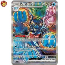 Palafin ex SV8a 207/187 SAR Terastal Festival Prismatic SIR Pokemon Indonesia