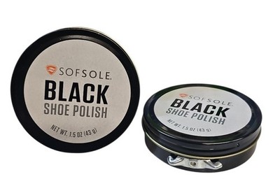 2 pack Sof Sole Shoe Polish, 1.5 oz.