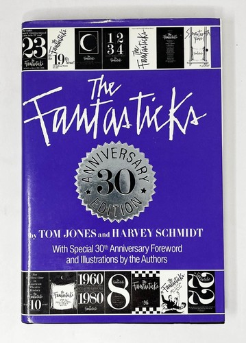 The Fantasticks HC/DJ Tom Jones inscribed association copy theatre Off Broadway - Afbeelding 1 van 2