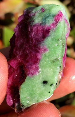 51.7g Museum!!! Natural Red Ruby in Green Zoisite Crystal Gem Specimen ie4612 - Picture 8 of 16