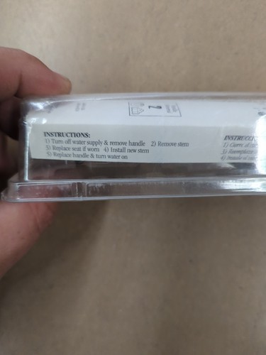 Perfect Match American Standard Tract Line Tub Stem 05086P - Hot/Cold - New - Picture 3 of 8