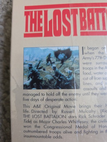 Lost Battalion (VHS, 2002) - Picture 3 of 4