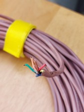 Genesis 47160307 18/8 40' Solid Unshielded Thermostat Cable Brown GeneralPurpose