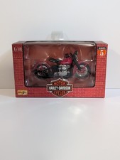 1998 Maisto Harley Davidson 1948 FL Panhead 1:18 Motorcycle-NEW IN BOX