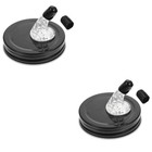 2pcs Weinausstrahlöl Flaschendüse Alkohol Gähne Spout Mason Dose Weingurer