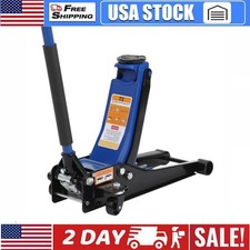 3 Ton Low Profile Floor Jack Steel Racing Floor Jack With Dual Piston 3-19.5