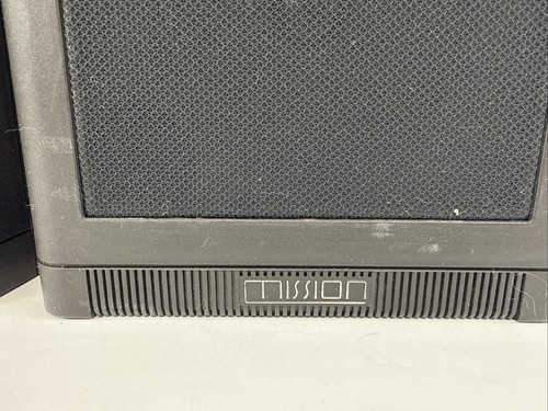 Set of Mission Model 760i Two-Way Bookshelf Speakers 690002449 Made in England - Picture 4 of 21