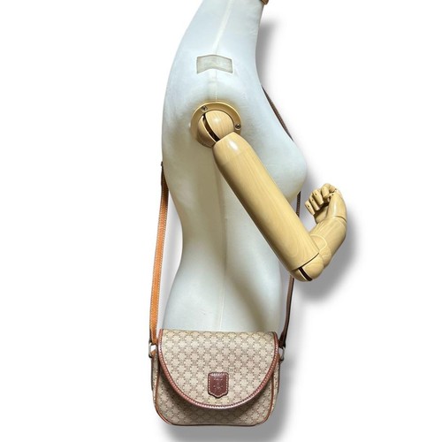 1782 Celine Shoulder Bag Macadam Pvc Leather - Picture 11 of 11