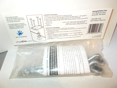 Swing N Slide 6" Nylon Bushing Hangers For Wooden Swing Sets NE4464-1 NOS - Picture 5 of 8
