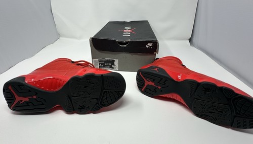 Nike Air Jordan 9 Retro GS Chile Red Black 302359-600 Youth Sz 4Y New In Hand - Picture 5 of 7