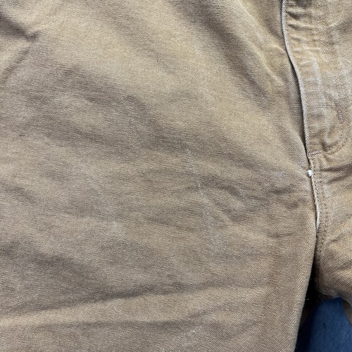 Pantalone Carhartt uomo 36x34 marrone B11-BRN vestibilità ampia abbigliamento da lavoro utility tela cotone - Foto 5 di 15