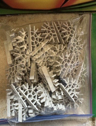 K'nex Screamin Serpent Roller Coaster 2001 # 63153 giocattolo da costruzione con MOTORE - Foto 12 di 21