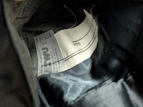 Blazer TWEED vintage hecho en EE. UU. DONEGAL lana gruesa 42R marrón espiga rayas - Imagen 9 de 10