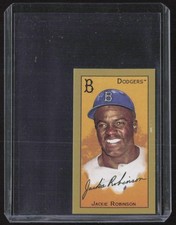 2025 Topps T205 Mini Imprint Auto Blue Back Jackie Robinson JW1