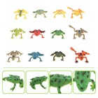 24 Pcs Simulation Frogs Model Playthings Tropical Frogs Toads Toys