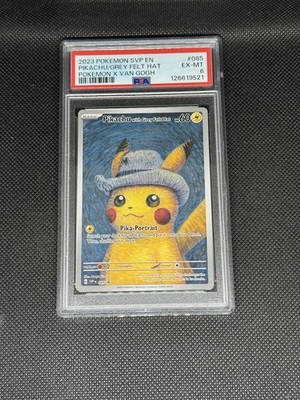 2023 Pokémon Pikachu with Grey Felt Hat 2023 Pokemon Promo Pikachu With Grey Felt Hat Pokemon X Van
