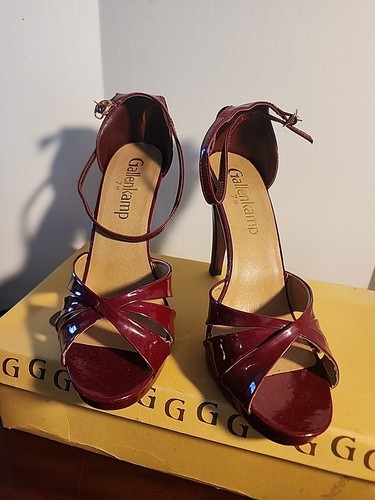VINTAGE 1970s GALLENKAMP DISCO GROOVY STILETTO WOMENS SHOES SIZE  7M - Picture 2 of 5