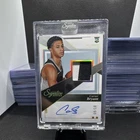 Carter Bryant 2025-26 Panini Signature Series Patch Auto 8/10