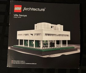 Retired Lego Architecture Villa Savoye 21014 Assembled W/ Instructions And Box