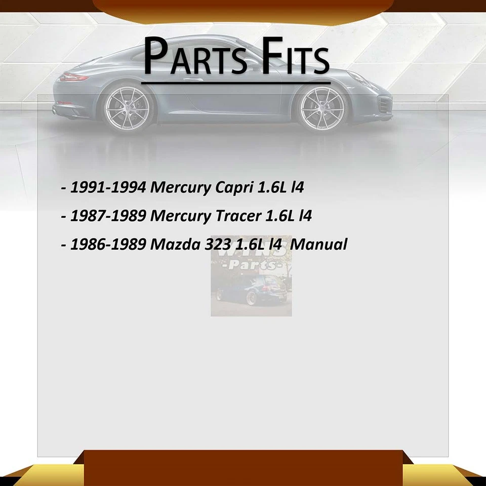 4x Extremos de varilla de amarre delanteros interiores exteriores Mevotech para Mazda 323 1986-1989 1,6 L Foto 2 de 4