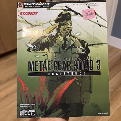 Metal Gear Solid 3: Subsistence Official Strategy Guide (Bradygames Official)