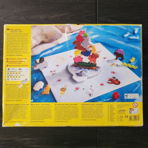 Tier Auf Tier 22 Animal Upon Animal Wooden Stacking Game Haba NO DICE - Picture 6 of 6