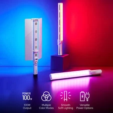 Godox LC1000R Handheld RGB Light Stick 100W LED Video Light Wand 2500K-8500 OTSN