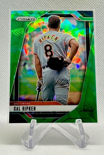 2025 Panini Prizm Cal Ripken Jr. Green Ice Prizm Parallel #123 - Orioles