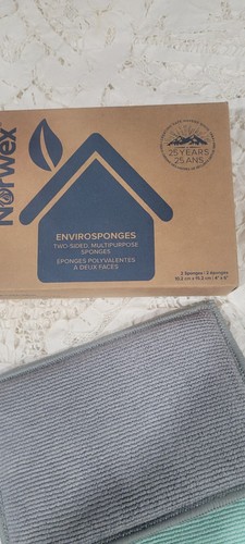 NEU Norwex Enviro Schwämme - 2er Set Enviro Schwamm grau - Bild 3 von 4