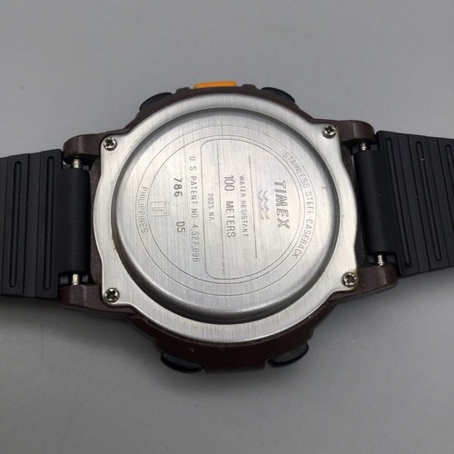 Vtg Data Link Microsoft Watch Mens 42mm Black Digital 1996 New Battery - Picture 13 of 16