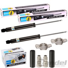 2xBILSTEIN B4 STOßDÄMPFER+DOMLAGER+PROTECTION HINTEN passend für VW GOLF 5 JETTA