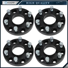 1"/ 1.25"/ 1.5"/ 2"/ 3" 6x5.5 Hubcentric Wheel Spacers 14x1.5 For Chevy GMC 6Lug