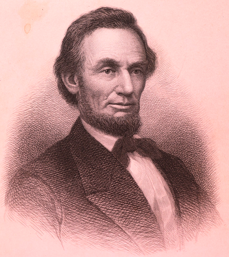 1882 Trautman Presidents of the United States Abraham Lincoln Engraving 5x7 7230 - Picture 4 of 10