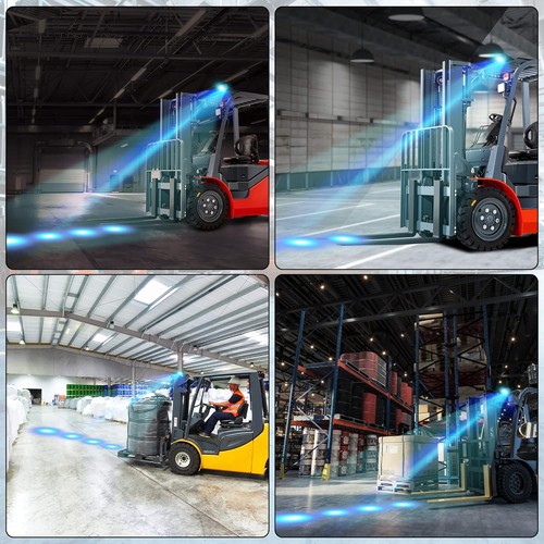 eTzone New Dynamic Forklift Lights Blue Spotlight Warehouse  - Bild 8 von 8