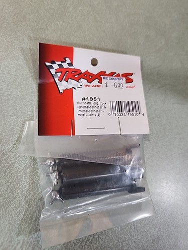 TRAXXAS RC #1951 Half Shafts 2 Internal 3 External Metal U Joints Stampede NEW - Picture 3 of 5