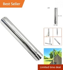 Durable Stainless Steel Stove Pipe 2.36in x 1...