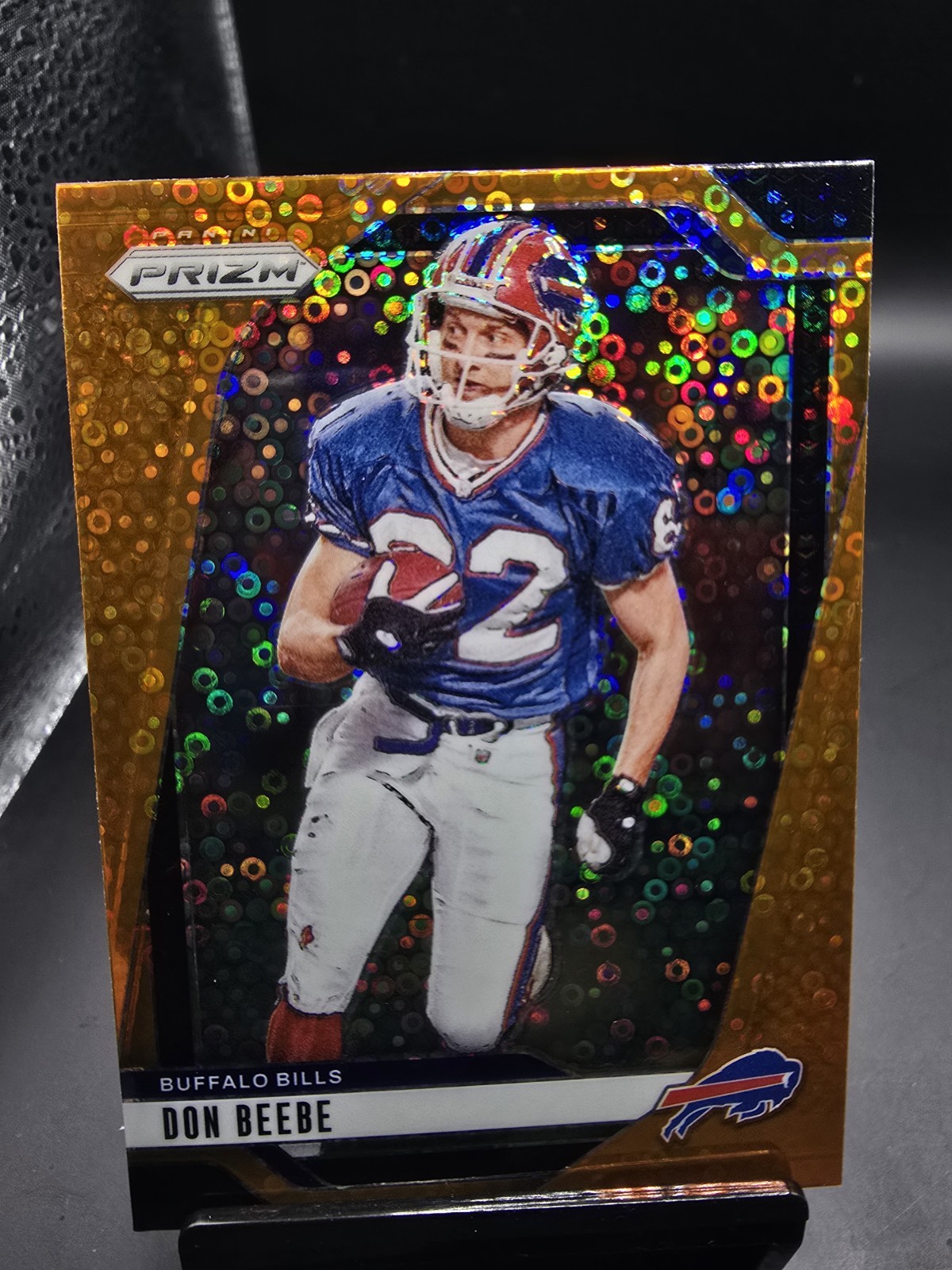 2024 Panini Prizm Don Beebe Orange Disco Prizm #35 - Buffalo Bills