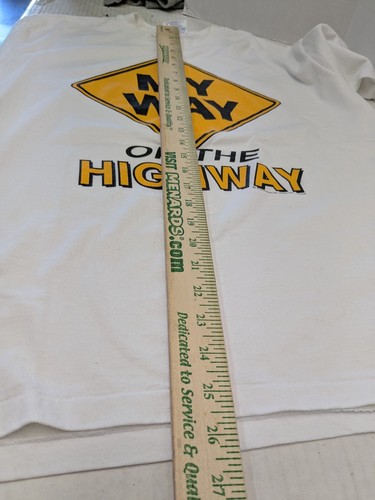 Maglietta My Way or The Highway vintage punto singolo taglia L. (BOX43) - Foto 9 di 9