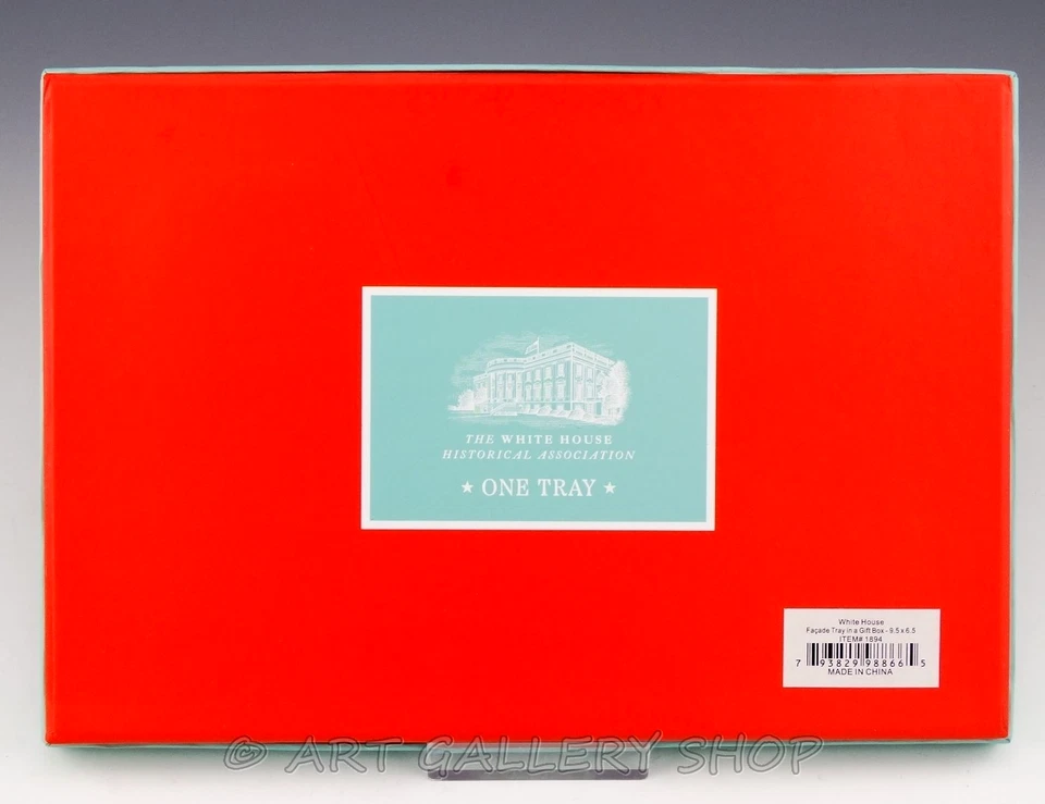White House Historical Association POP ART FACADE TRAY 9.5"X6.5" in a Gift Box - Bild 3 von 4