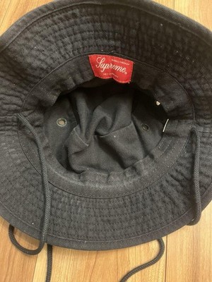 帽子 Supreme Military Boonie Black Size S/M Supreme Military Boonie (FW24) Black - FW24 - US