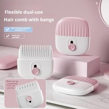  2 In 1 Baby Hair Cut And Hairdressing Comb Trim Bangs And Broken Hair Bang