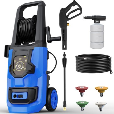 #ad Pressure Washer 5000PSI 3.2GPM Adjustable Touch Screen with 55FT Total Lengt... $180.55