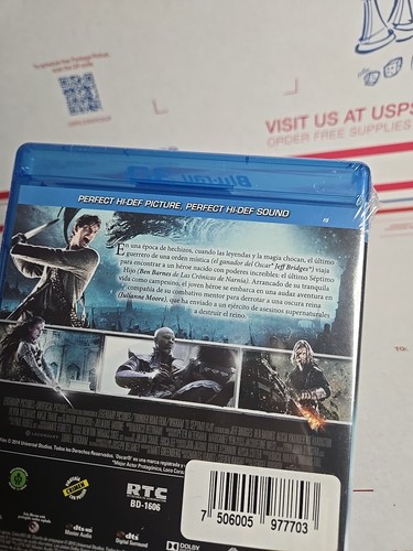NEW RARE OOP JEFF BRIDGES SEVENTH SON 3D BLU RAY MOVIE 2014 MEXICO EDITION - Picture 10 of 22