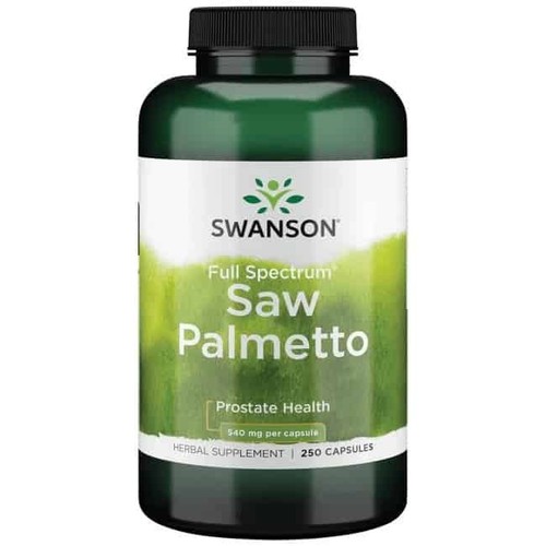 SWANSON Saw Palmetto (Sabal Palm) 250 Capsules - Picture 1 of 3