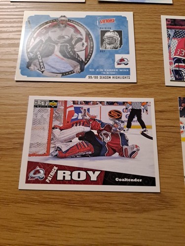 Job Lot 7 Patrick Roy NHL Ice-hockey Trading Cards. Montreal Colorado - Picture 7 of 9
