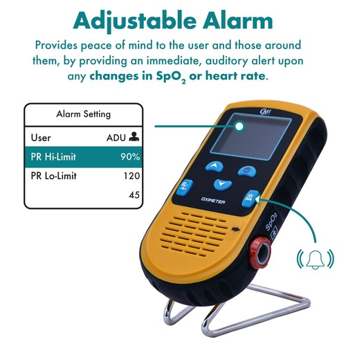 Battery Operated Pulse Oximeter for Infants & Adults - Accurate Vital Monitoring - Picture 6 of 11