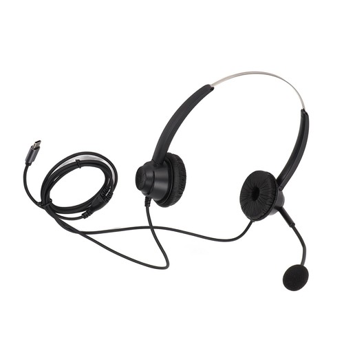 H360-TYPE-C Binarny biznesowy zestaw słuchawkowy Dwustronny zestaw słuchawkowy do call center w okresie finansowym - Zdjęcie 20 z 22