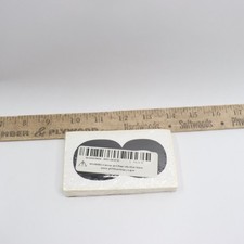 (50-Pk) Placard Numbers Removable Vinyl White #8 2.125" x 4" PRO-083095