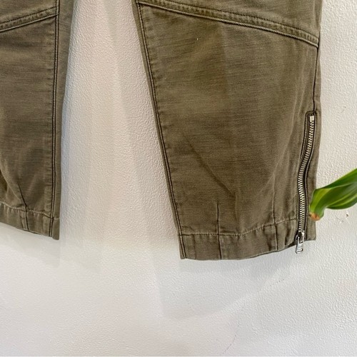 Frame Cotton Tapered Cargo Style Causal Ankle High Rise Pants Size 27 - Picture 4 of 8